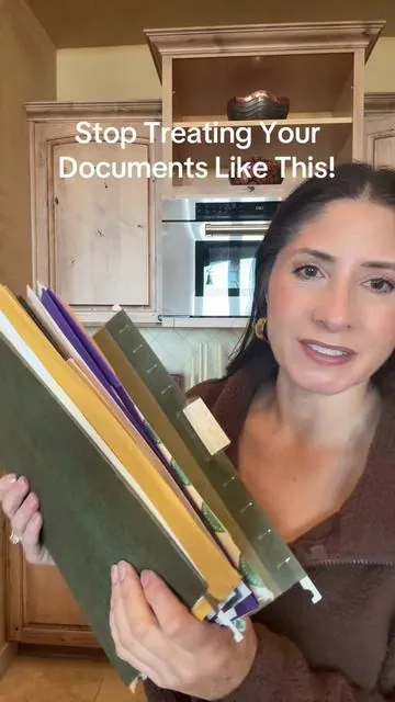 Today feels like a good time to be prepared. #fireproof #filefolder #emergencyready #filesafety #fireprooffolder