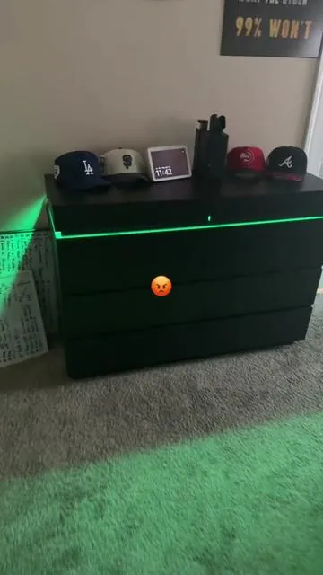 TikTok Shop bro #dresser #bedroomcheck #bedroomdecor #giftsforhim #giftsformen 