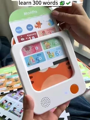 Looking for the perfect toddler gift? This upgraded interactive machine = best choice! #baby2025 #toys #flashcard #educational #giftfortoddlers 