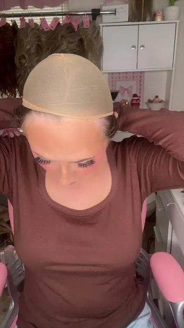 Dreamlover 2 in 1 wig grip and cap combo will forever be my FAVORITE wig grip 👏🏻 I know my wigs aren’t going ANYWHERE with this on!!! 🤩 #wiggrip #wigcap #wiggripcap #wigtok #wigtips #wighacks #wiginfluencer #dreamloverwiggrip #wigtipsforbeginners 