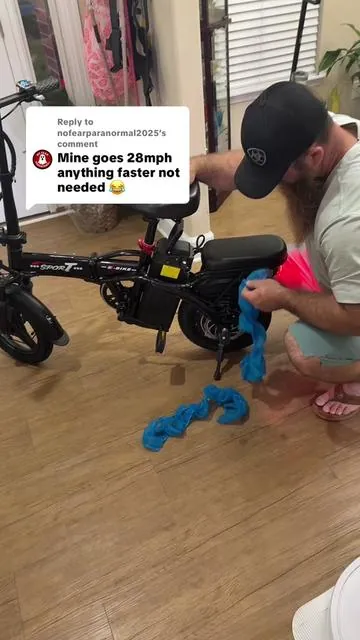 Replying to @nofearparanormal2025 #bike 50% off #electric #bicycle #dealsforyoudays #falldealsforyou 