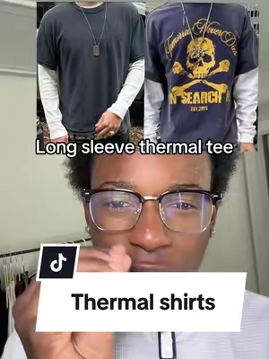 Best thermal shirts for the fall #fallfashion #blackfridaydeals #longsleevethermal #thermalshirt #fashion 
