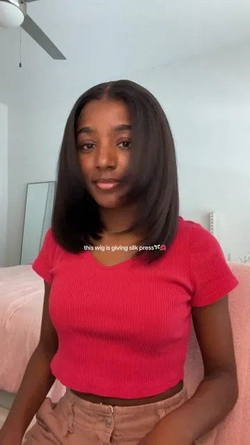 love this bob, so realistic😍 @oqhairshop @oqhairofficial #tiktokshopwigs #oqhair #gluelesswig 