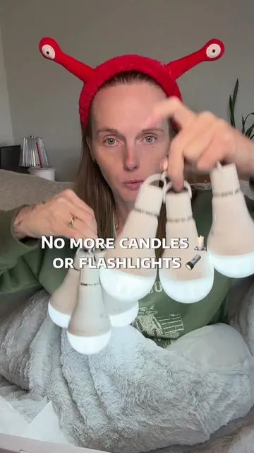 What a fantastic idea for any emergencies where there’s a power outage. You can just use these lightbulbs instead of a flashlight or a candle. ##rechargeablelightbulb##lightbulb##emergencypreparedness##TTSCategoryAmbassador##TikTokShopCreatorPicks