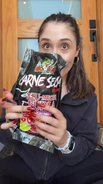 Carne seca fuego>>>> #carneseca 