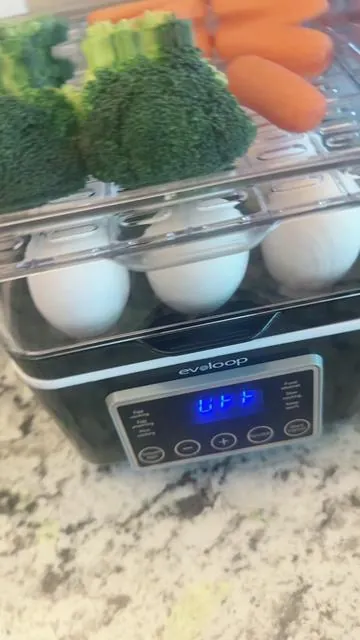 #evoloopeggcooker #2 tiers electric food steamer #tiktokshop #fyppppppppppppppppppppppp 
