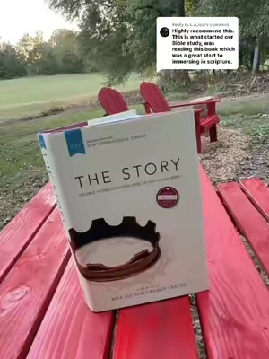 Replying to @L.A.jojo The Story (NIV) What if the entire Bible read like one powerful story? With over 3 million copies sold, The Story (NIV) takes you through God’s love and redemption — from Genesis to Revelation — in just 31 chapters. It reads like a novel but carries the full truth of Scripture, showing how every person and moment connects to His plan. Beautifully designed with timelines, summaries, and discussion questions, it’s perfect for personal reading, small groups, or church-wide studies. Printed in easy-to-read Comfort Print, featuring insights from Max Lucado and Randy Frazee. This isn’t just a book — it’s the greatest story ever told, brought to life like never before. #tiktokshopcreatorpicks #tiktokshopfalldealsforyou #tiktokshopcybermonday #tiktokshopblackfriday #falldealsforyou 