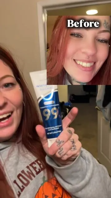 First time & I love it #DrDreamWhite #hydroxyapatite #dental #oralhygiene #teethwhitening 