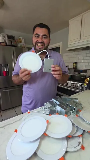 LUCES LED PARA EL CIELO DE TU CASA#homeimprovement #kitchenlighting #lightbulbs #lightfixture #homeelectrical