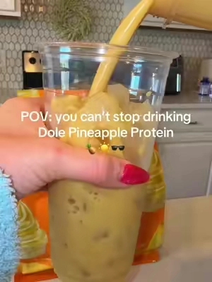 20 grams of protein - fabulous taste 👅 buy before it sells out again #dolewhips #pineappledolewhip #proteinshake #proteinpowder @Be Amazing 