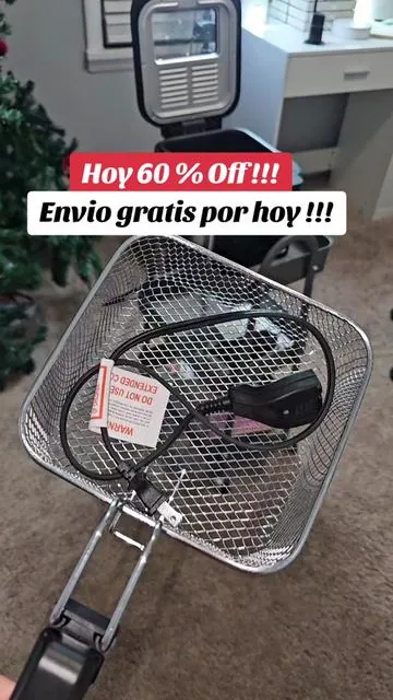 FREIDORA VIRAL ELÉCTRICA PARA USO PERSONAL O NEGOCIO #freidoraviral #freidorapapas #freidoradeaceite #freidoraelectrics 
