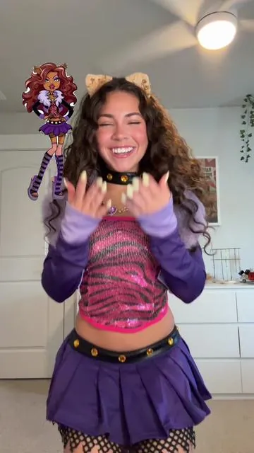 #clawdeen #monsterhigh #halloweencostume #clawdeencostume #costumeideas 