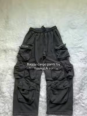 Recommend you size down these come baggy. I’m 5’10 wearing medium in this video #cargo #pants #youngla #heavyweight #baggypants 