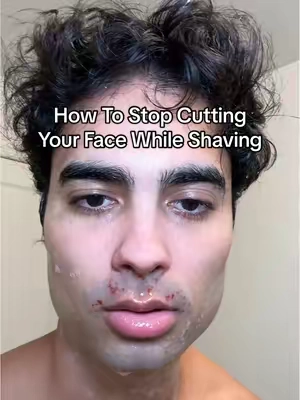 How to shave your face without cutting your face #shaving #shavingtips #shave 