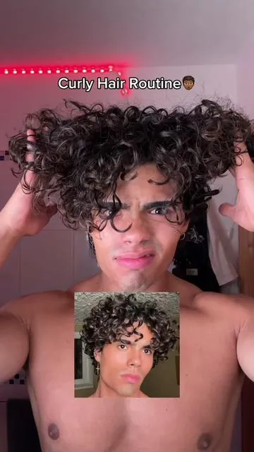My Curly Hair Routine🧑🏾‍🦱