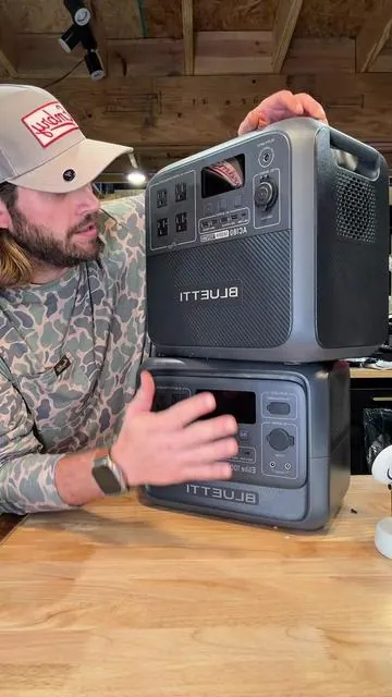 This new Bluetti is way more powerful and half the size! #solarpower #powerstation #powerinverter #bluetti #tiktokshopcreatorpicks 