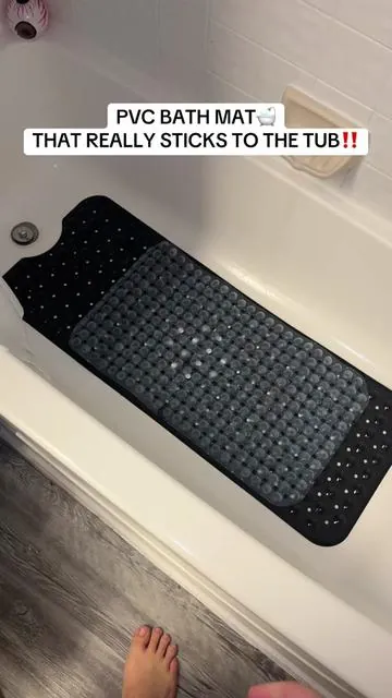 I have had these bath mats for several months and I can’t shower without one anymore! #bathmat #bathtub #nonslip #tiktokshopcreatorpicks #tiktokshopblackfriday 