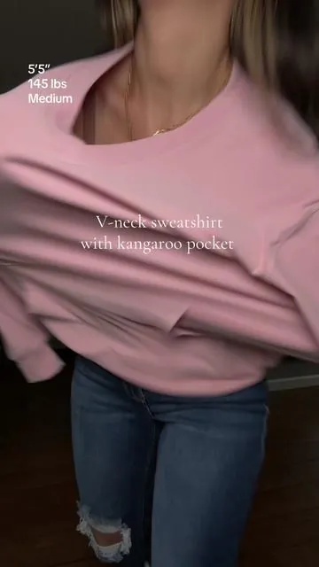 @AUSELILY #hoodlesshoodie #vnecksweatshirt #tiktokshopfalldealsforyou #tiktokshopcreatorpicks #tiktokshopblackfriday 