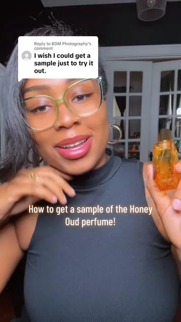 Replying to @BDM Photography @BellaVitashop has sample sizes of the Honey Oud just for people to try it out love😍 I tagged it for you, get yours today🥰 #honeyoud #perfume #tiktokshopblackfriday #tiktokshopcreatorpicks #perfumes 