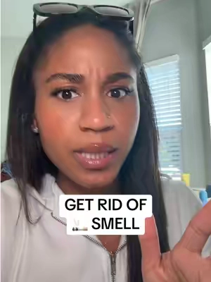 The strong odors gotta go! #smokebrake #odoreliminator 