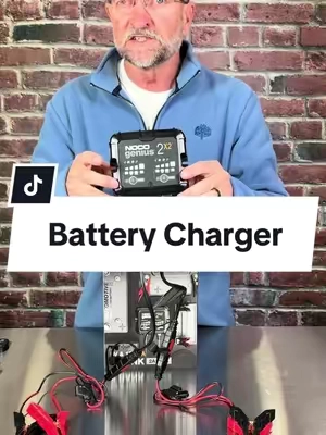 NOCO Genius 2 Battery Charger #batterycharger #tricklecharger #batterymaintainer #tiktokshopcreatorpicks #tiktokshopblackfriday 