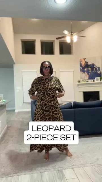 Chic, comfy, and totally untamed. 💅🏽  #tiktokshopcreatorpicks #tiktokshopfalldealsforyou #leopardprint #shirtdress #effortlessstyle 