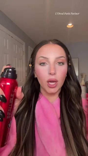 FINALLY an XL version!! L’Oreal heard us and dropped an XL size of their Infallible 3 Second Mist 💧 waterproof, sweat proof, transferproof  ✨Over double the size of the OG  Just dropped! @loréal paris usa @L’Oréal Paris  #lorealparispartner #lorealparis #settingspray #waterproofmakeup #waterproofsettingspray 