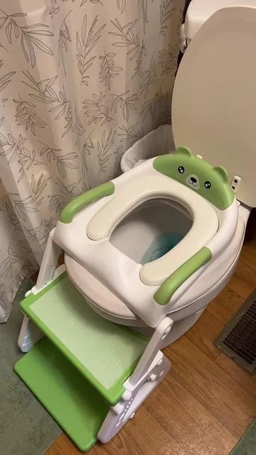 Silla entrenadora 2-in-1 la mejor compra🥰🤭#tiktokshop #pottytraininingmama #toddlerpottytrainning #babytoilettraning #bebeaprendiendo @Orzbow 