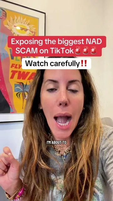 You can always get the correct one off my link or look for the official shop on TikTok. This takes time to build up in your system so I suggest you try for a least 3 months to see how it works for you. #nad #antiaging #over40 #over50 #catakorpartner results may vary.  