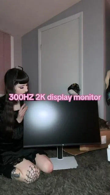 Just put together my @KTC Official monitor for my setup. I just ran cyberpunk on it and OMG this screen is just amazing. I didn’t realize there was a back light until everything was plugged in!! 🕹️👾 #gamingmonitor #monitor #gamingsetup #trending #gaming 
