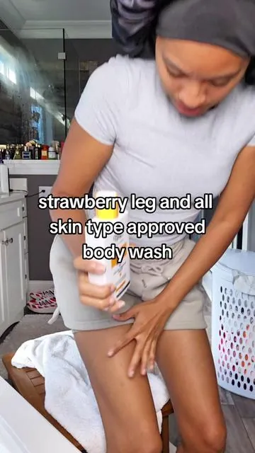 #strawberrylegstips #bodyscrub #exfoliation #tiktokshopblackfriday #tiktokshopcreatorpicks 