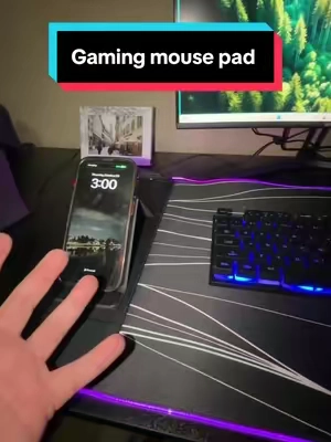 Last part was just a gaming mouse pad! #pcgaming #mousepad #pcsetup #gamingmousepad #techtok 