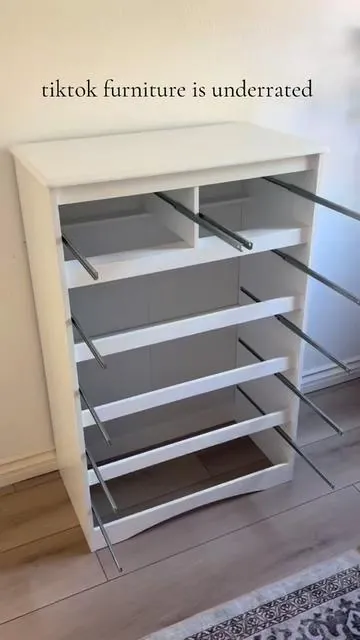 The quality of this dresser is unmatched !  @Gizoon Furniture  #organizewithme #cheapfurniture #affordablehomedecor #homefurnishing #6drawerdresser 