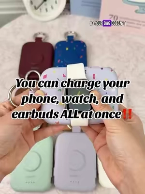 You can charge your phone, watch, and earbuds ALL at once!On sale today!#tiktokshopblackfriday #tiktokshopcybermonday #portablecharger #4in1charger #giftideas #warmupforholidays #powerbank #powerbankcharger #rorry #fyp #fallfashion #applewatchcharger #powerbank #outdoorfun #traveltips 