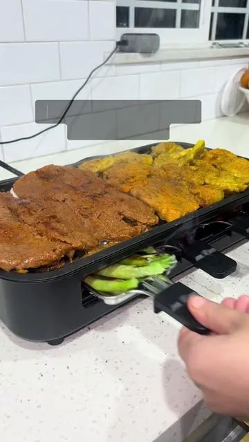 Smokeless Indoor Grill 😍 super chida ! #indoorsmokelessgrill #fypシ゚viral #cookingtips #carneasadatacos #paratii 