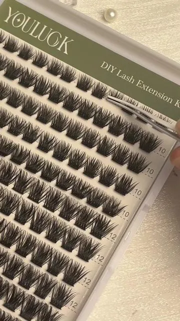 Short Enchantress Lashes🦋Very cute and natural! #youlucklashes #youlucklash #lashextensions #diylashes #lashes 