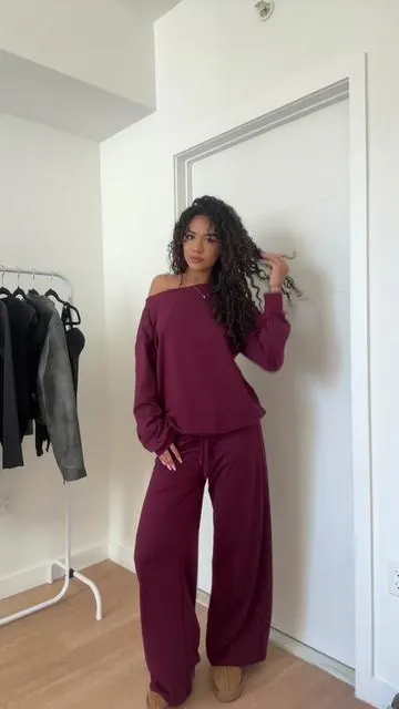 Cozy fall sets!!! #fypシ #cozyfalloutfits #fallfashion #loungeset #tiktokshop 