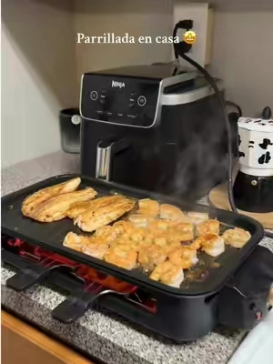 Si te gusta cocinar sin complicarte con el carbón o el humo, esta te va a encantar. Y ahora mismo está en oferta con envío gratis.  #electricbbqgrill #electricgrill #indoorgrill #tiktokshopblackfriday #homecooking 