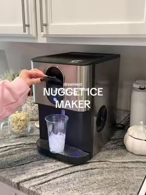 best. gift. ever. 💫✨🤍 in love with this nugget ice maker 🧊 #nuggeticemaker #icemaker #cowsar #tiktokshopcreatorpicks #tiktokshopblackfriday @Cowsar Appliance 