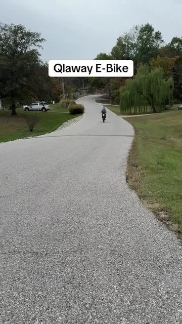 The Qlaway E-Bike is so fast! This is one of the best affordable E-Bikes there is!