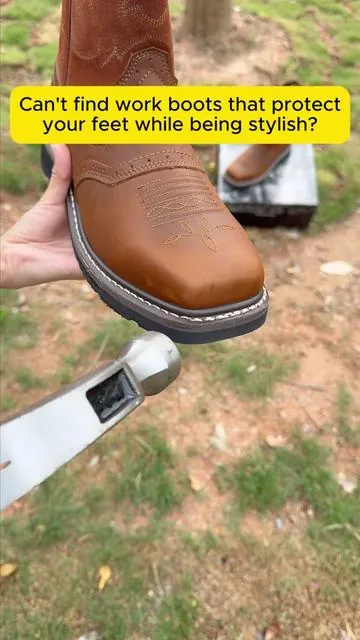 Steel toe cowboys boots #steeltoe #menboots #boots #workshoes #blackfridaydeals