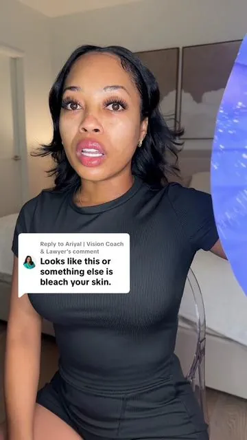 Replying to @Ariyal | Vision Coach & Lawyer I guess my natural complexion isn’t even enough for a lot of people. But it’s my skin, my journey, and no one knows it but me. It’s been 6 weeks of using these products and I’m very happy with the results so far😌