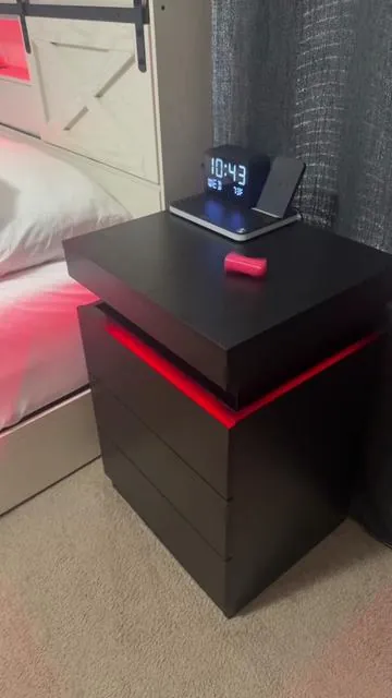 #nightstand #bedside #bedsidetable #bedroomfurniture #tiktokshopblackfriday 