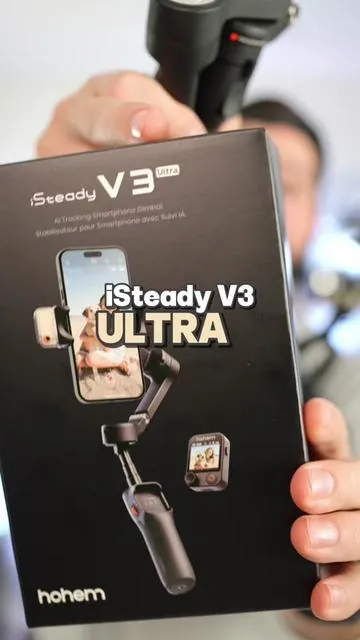 ESTO NO LE GUSTARÁ A TU AMIGO EL CAMARÓGRAFO 😳 O realmente, más allá de ser un estabilizador con IA para seguimiento, puede servir como una herramienta para la vida cotidiana.  - Para videollamadas dinámicas - Para ver contenido en tu teléfono mientras te mueves - Por supuesto para grabar videos dinámicos.   Se trata del iSteady V3 Ultra de Hohem. Y si te gusta lo que ves y quieres más detalles, ya sabes que hacer! #isteadyv3ultra @hohem global   