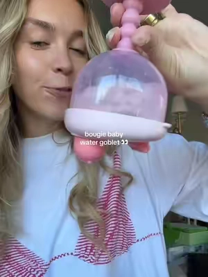because our babies deserve the finest 🤣 #babycup #babygoblet 
