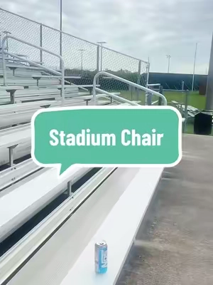 This stadium/ bleacher chair is perfect for any outdoor games. So comfortable!  @Phi Villa @US #stadiumseats #outdoorevents #outdoorgames #sports #tiktokshopcreatorpicks 