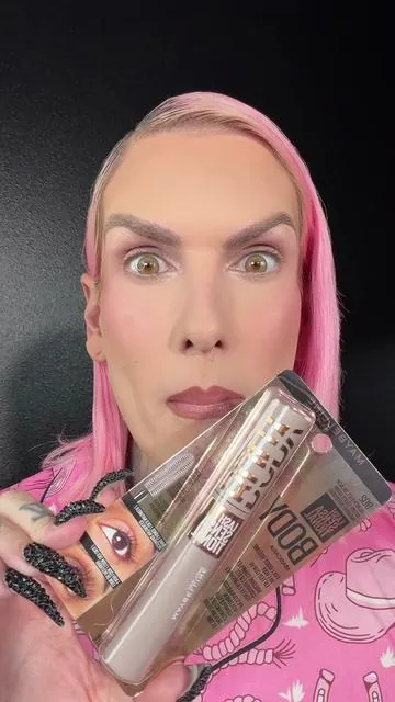 Is the NEW viral @Maybelline NY BODY Lash Sensational mascara Jeffree Star Approved?! 🤯 #makeupreview #jeffreestar #maybelline #mascara #beautytok 