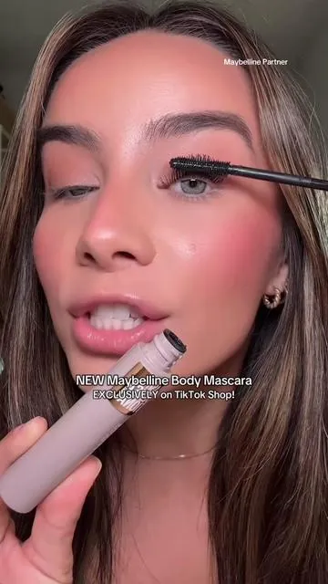 ✨exclusive to tiktok shop for limited time✨  NEW Lash Sensational Body Mascara from @Maybelline NY  #maybellinepartner #maybellinebodymascara #lashsensational #tiktokshopblackfriday #maybelline 