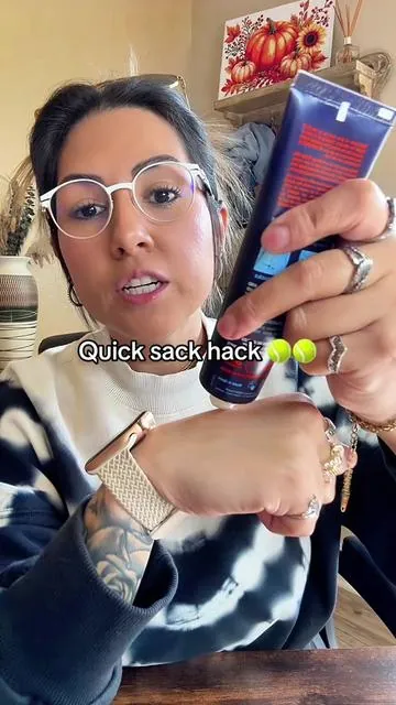 Your sack will thank you 🎾🎾 #hairremoval #tiktokshopcreatorpicks @No Hair Crew 