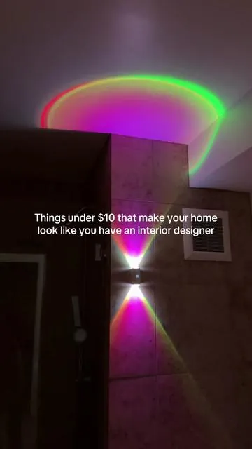 Putting these everywhere 😂  One of the things that well-designed homes have is unique lighting fixtures. Thanks to Tik Tok shop now we can too for a super affordable price. #homelighting #lighting #bathroomdecorideas #uplighting #techgadgets 